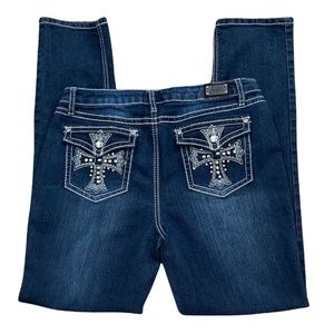 Earl Jeans‎ Embroidered Embellished Straight Leg Jeans Sz. 10